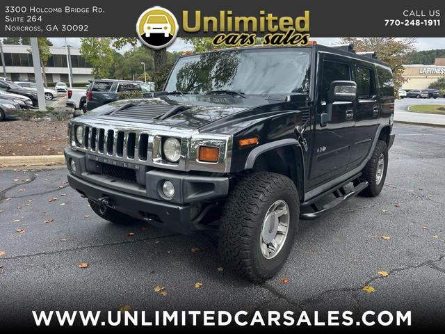 Black 2008 Hummer H2 SUV / Crossover 6-Speed Automatic