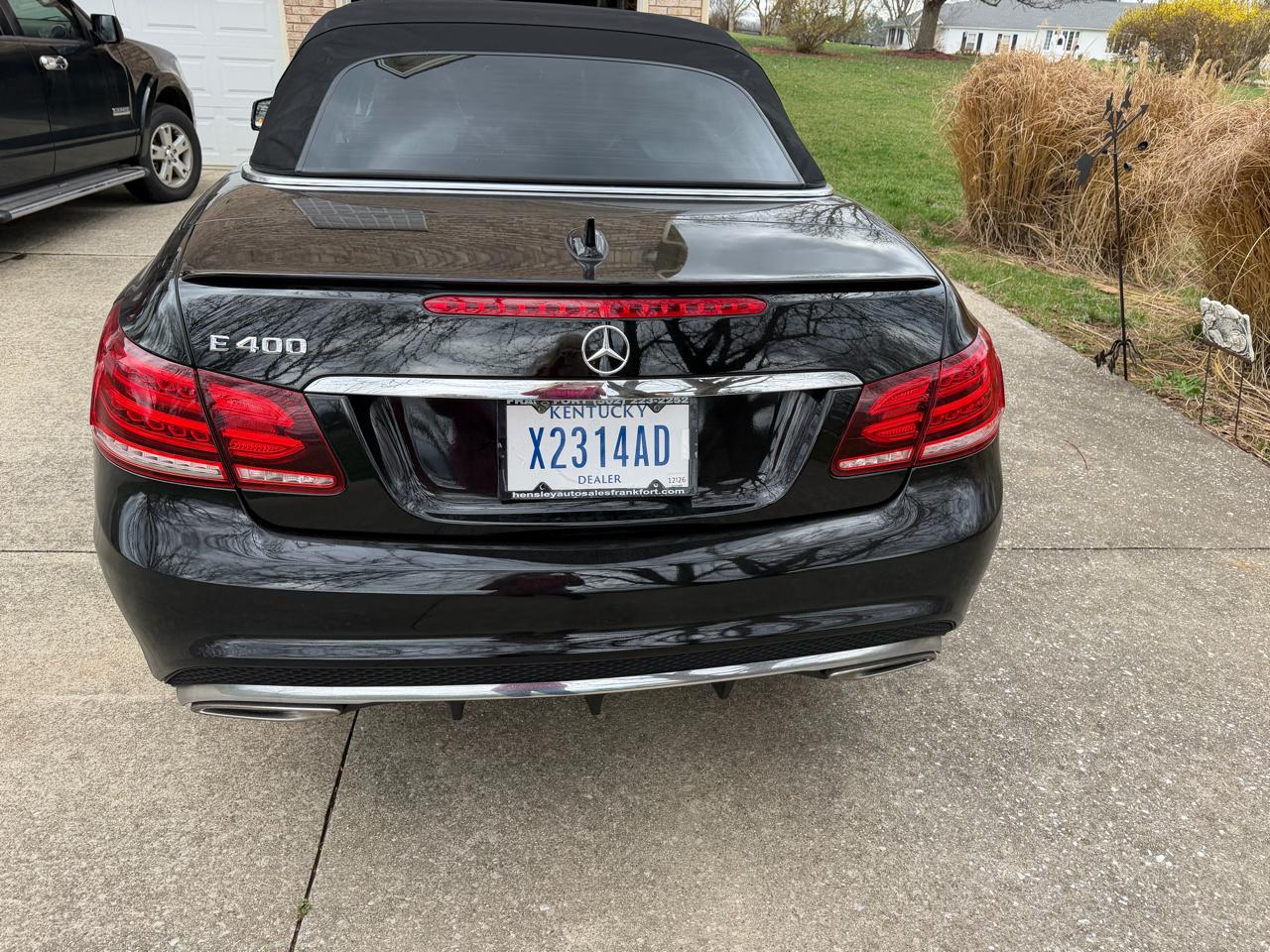 Mercedes-Benz E-Class E400 Cabriolet 2016