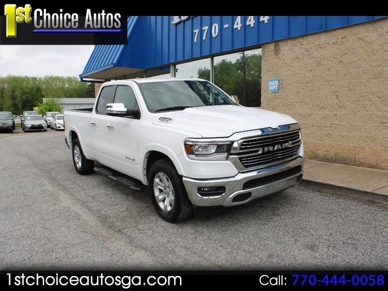 Used 2020 RAM 1500 Laramie 4x2 Quad Cab 6'4" Box for Sale in Smyrna GA
