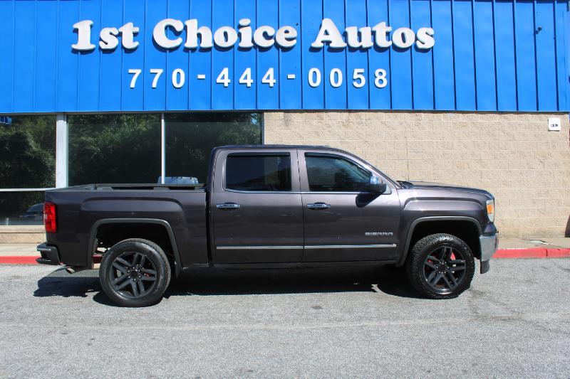 GMC Sierra 1500 4WD Crew Cab 143.5" SLT 2015