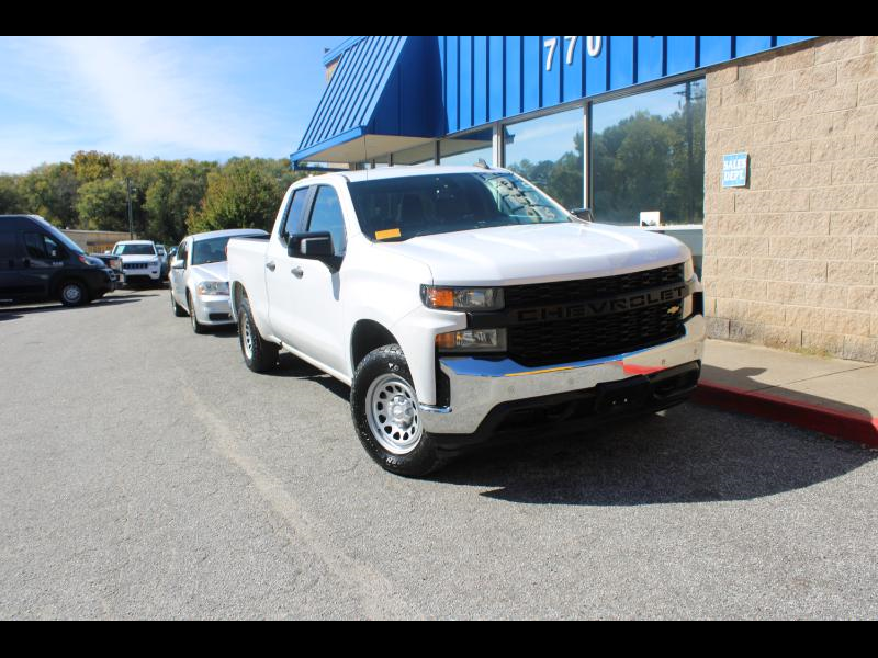 Chevrolet Silverado 1500 2WD Double Cab 147" Work Truck 2020