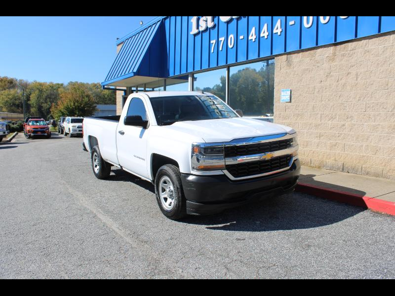Chevrolet Silverado 1500 2WD Reg Cab 133.0" Work Truck 2018