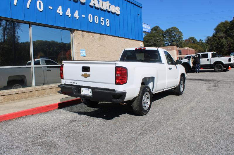 Chevrolet Silverado 1500 2WD Reg Cab 133.0" Work Truck 2018