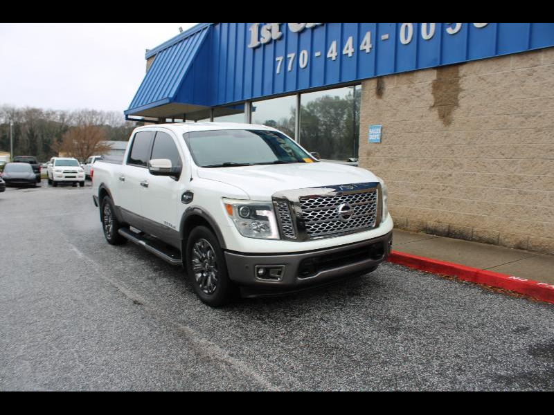 Nissan Titan 4x2 Crew Cab Platinum Reserve 2017