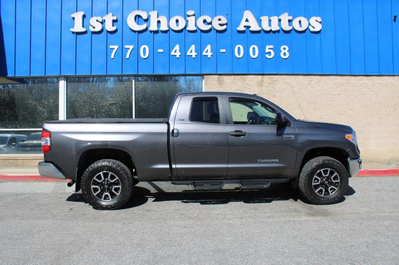 Toyota Tundra 4WD Truck Double Cab 5.7L V8 6-Spd AT SR5 (Natl) 2016