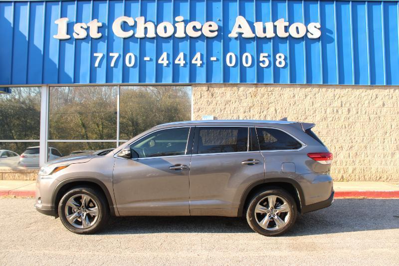 Toyota Highlander Limited V6 FWD (Natl) 2018