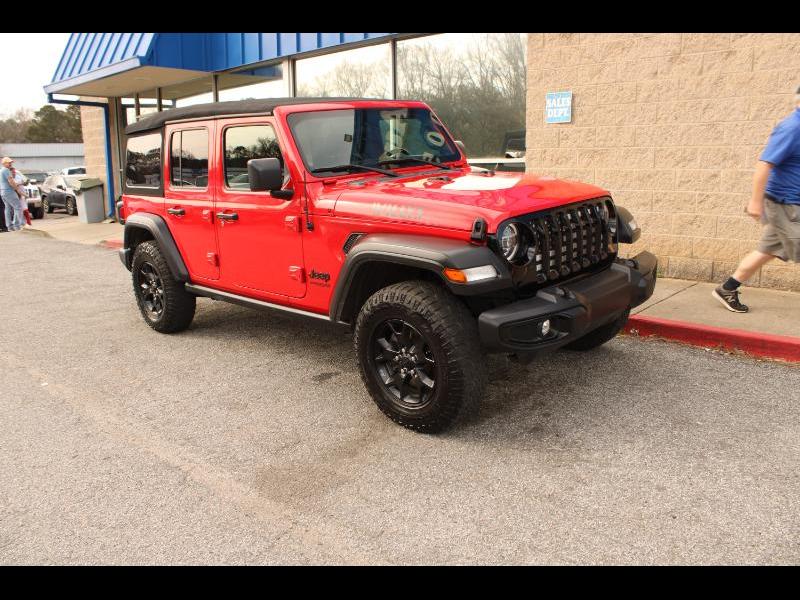 Jeep Wrangler Unlimited Willys 4x4 2021