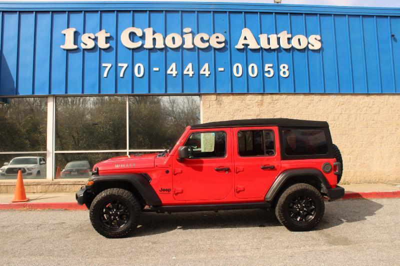 Jeep Wrangler Unlimited Willys 4x4 2021