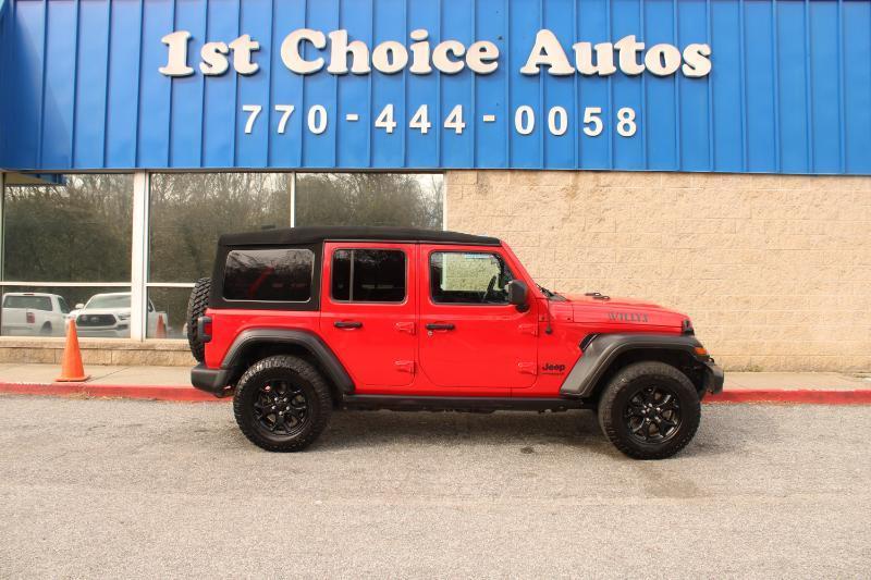 Jeep Wrangler Unlimited Willys 4x4 2021