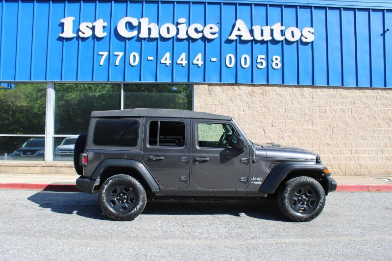 Jeep Wrangler Unlimited Sport 4x4 2018