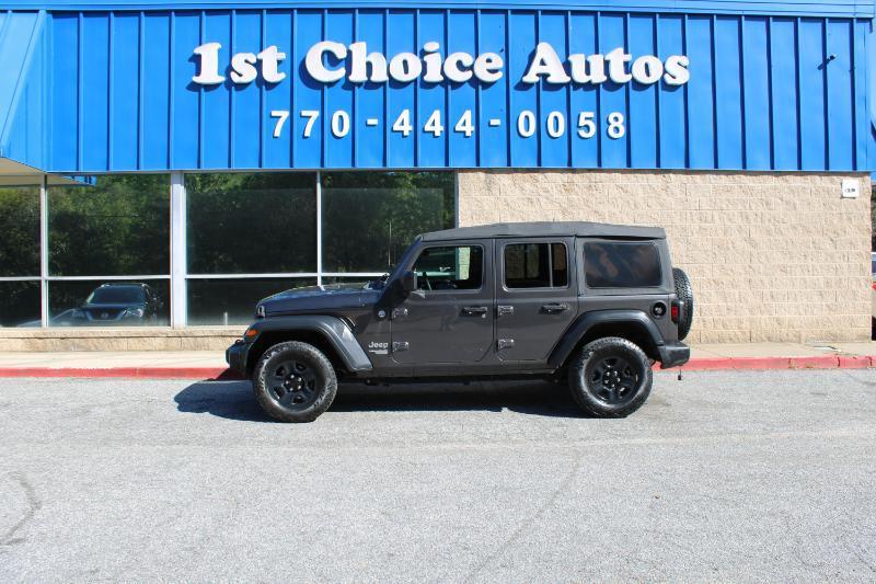 Jeep Wrangler Unlimited Sport 4x4 2018