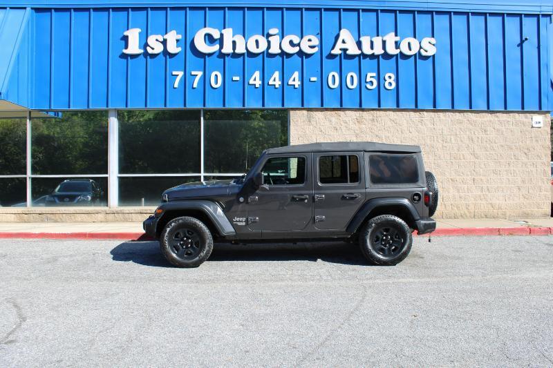 Jeep Wrangler Unlimited Sport 4x4 2018