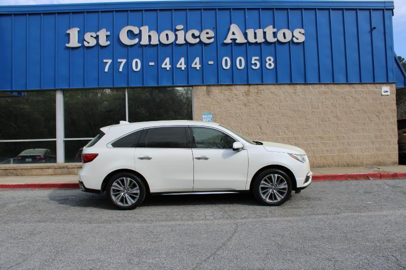 Acura MDX FWD w/Technology Pkg 2018