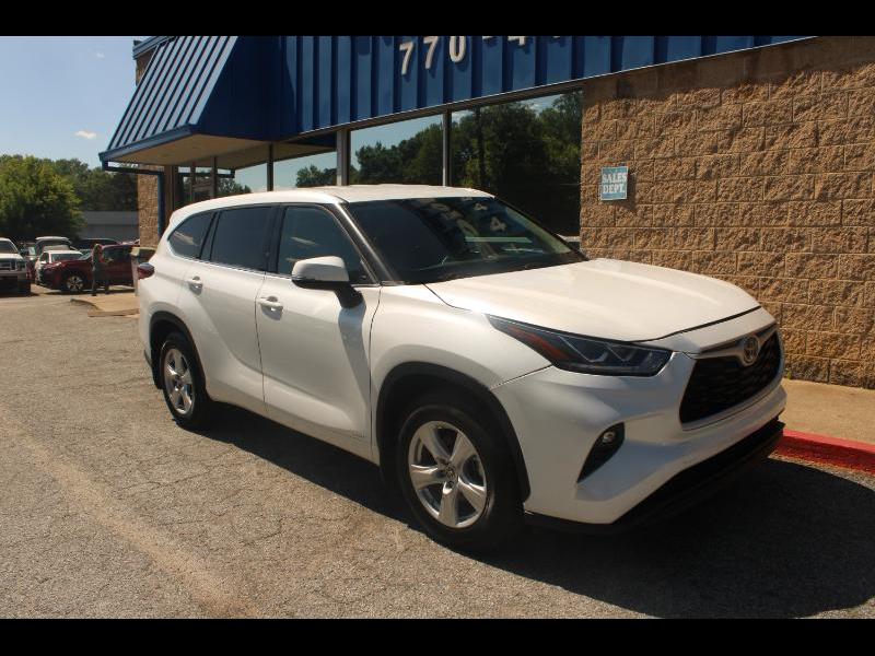 Toyota Highlander Hybrid LE AWD (Natl) 2022