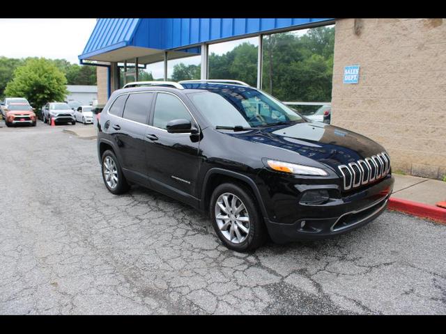 Black 2018 Jeep Cherokee Limited FWD SUV / Crossover Front-Wheel Drive Automatic