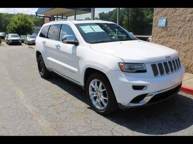 White 2014 Jeep Grand Cherokee Summit 4WD SUV / Crossover Four-Wheel Drive Automatic