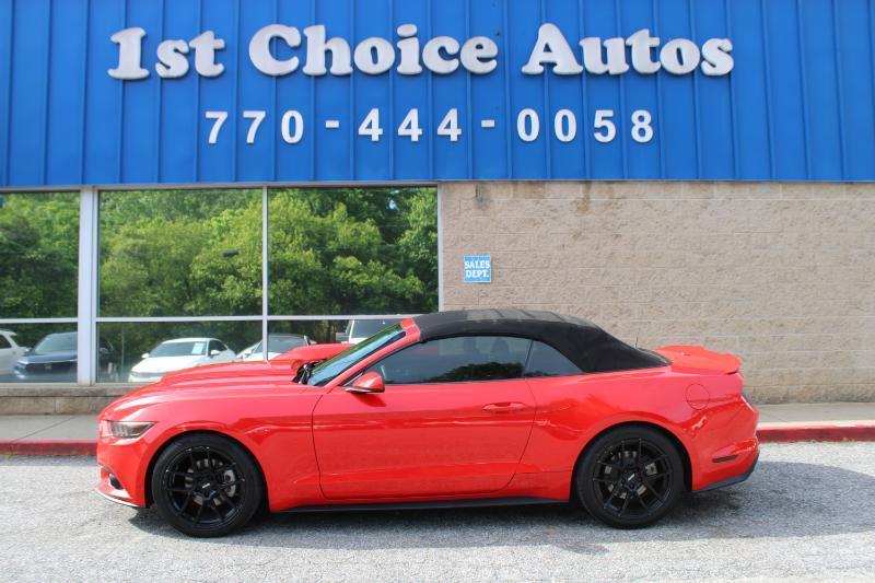 Ford Mustang 2dr Conv EcoBoost Premium 2016