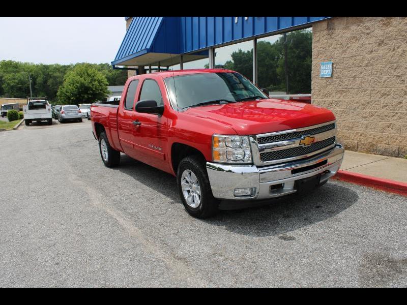Chevrolet Silverado 1500 4WD Ext Cab 143.5" LT 2013