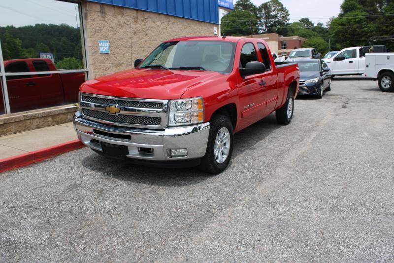 Chevrolet Silverado 1500 4WD Ext Cab 143.5" LT 2013