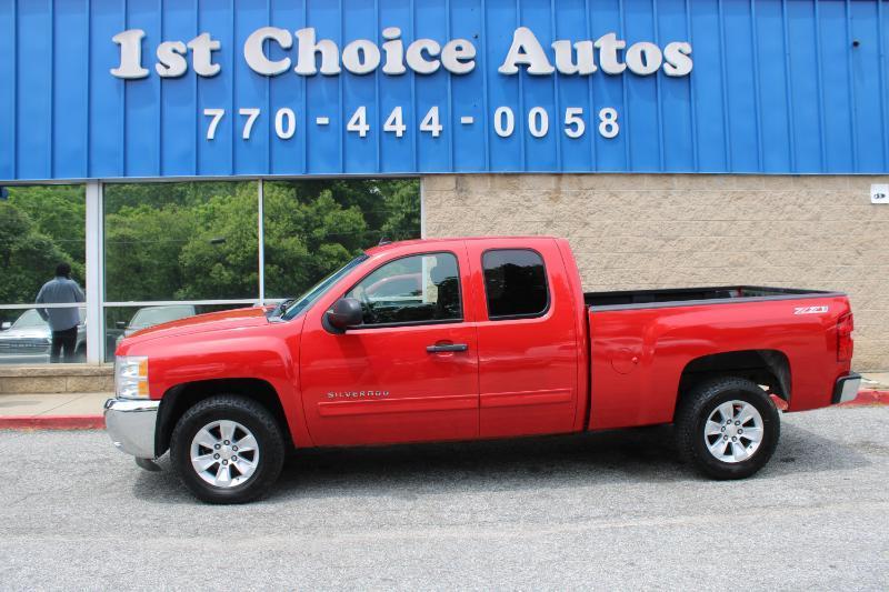 Chevrolet Silverado 1500 4WD Ext Cab 143.5" LT 2013
