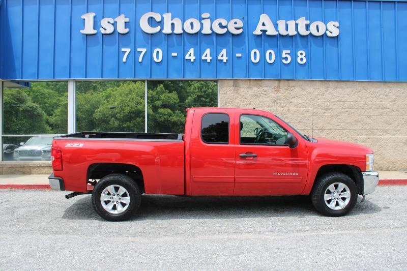 Chevrolet Silverado 1500 4WD Ext Cab 143.5" LT 2013