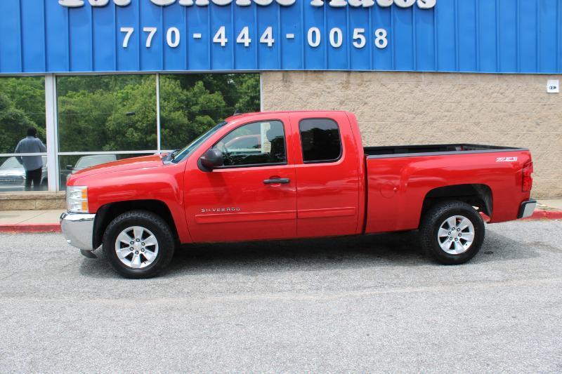 Chevrolet Silverado 1500 4WD Ext Cab 143.5" LT 2013