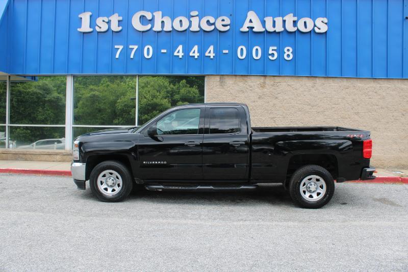 Chevrolet Silverado 1500 4WD Double Cab 143.5" Work Truck 2018