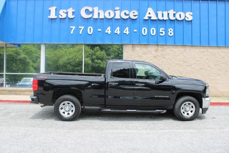 Chevrolet Silverado 1500 4WD Double Cab 143.5" Work Truck 2018