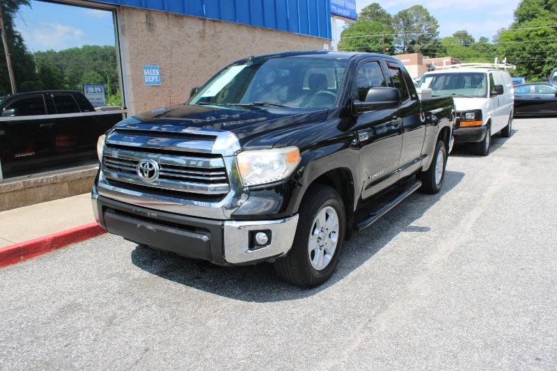 Toyota Tundra 2WD Truck Double Cab 5.7L FFV V8 6-Spd AT SR5 (Natl) 2016