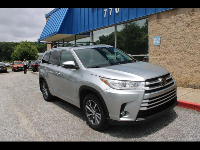 Toyota Highlander XLE V6 AWD (Natl) 2017