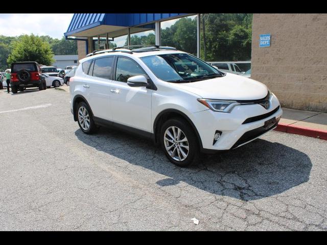 White 2017 Toyota RAV4 Limited AWD SUV / Crossover All-Wheel Drive Automatic