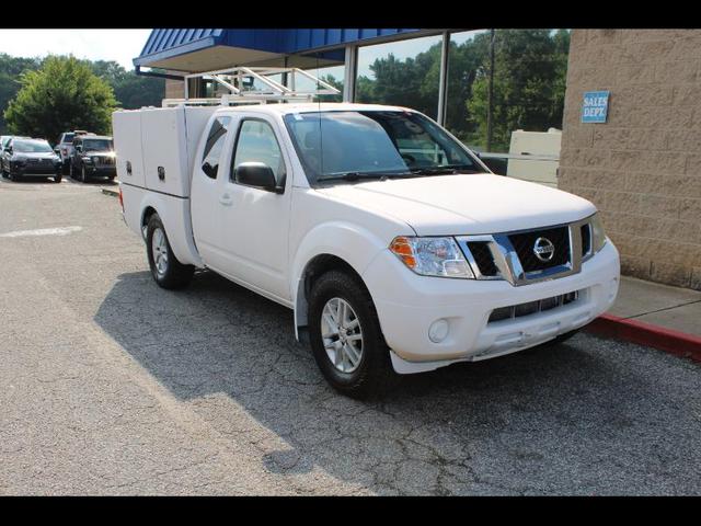 White 2019 Nissan Frontier SV V6 King Cab RWD Pickup Truck 4X2 Automatic