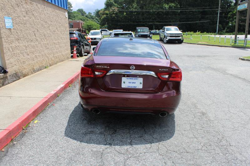 Nissan Maxima 4dr Sdn 3.5 Platinum 2016
