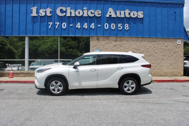 Toyota Highlander Hybrid LE AWD (Natl) 2021