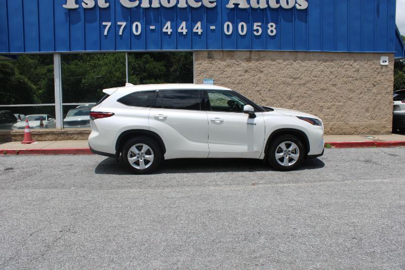 Toyota Highlander Hybrid LE AWD (Natl) 2021