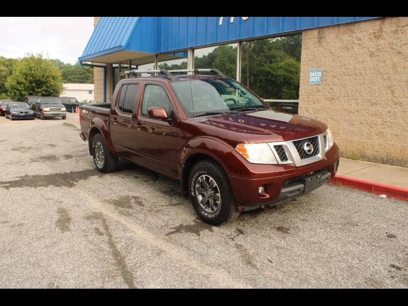 Red 2016 Nissan Frontier Pickup Truck Four-Wheel Drive Automatic