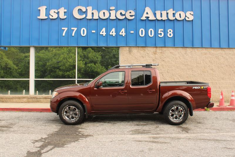Nissan Frontier 4WD Crew Cab SWB Auto PRO-4X 2016