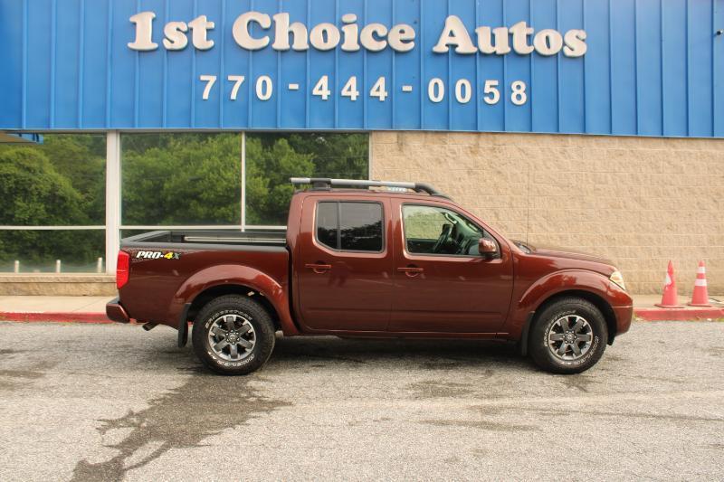 Nissan Frontier 4WD Crew Cab SWB Auto PRO-4X 2016