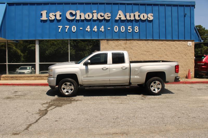 Chevrolet Silverado 1500 4WD Double Cab 143.5" LT w/2LT 2016