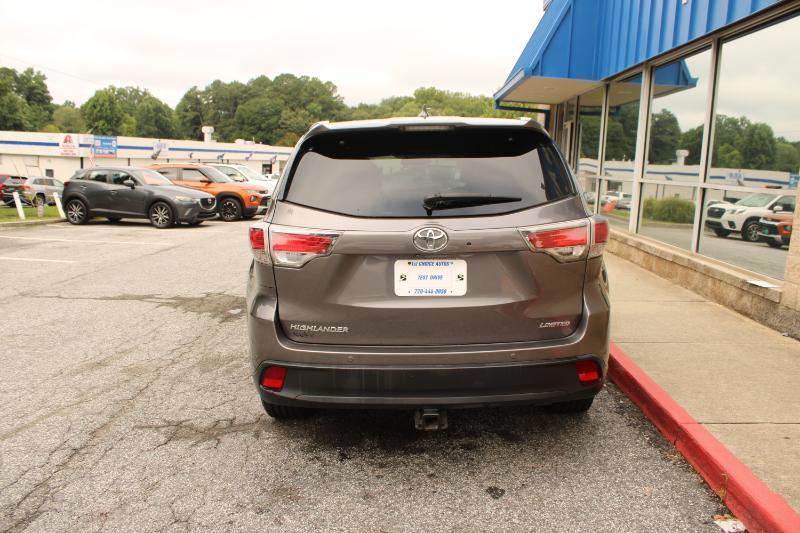 Toyota Highlander FWD 4dr V6 Limited (Natl) 2016