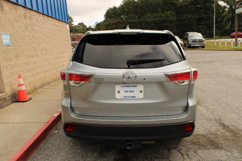 Toyota Highlander FWD 4dr V6 Limited (Natl) 2016