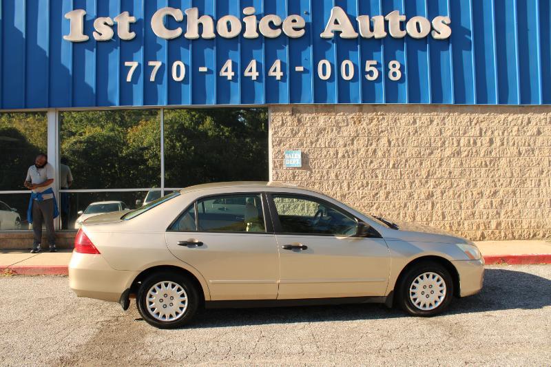 Honda Accord Sdn 4dr I4 AT VP 2007