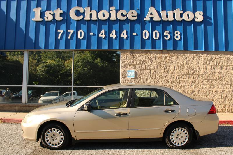 Honda Accord Sdn 4dr I4 AT VP 2007