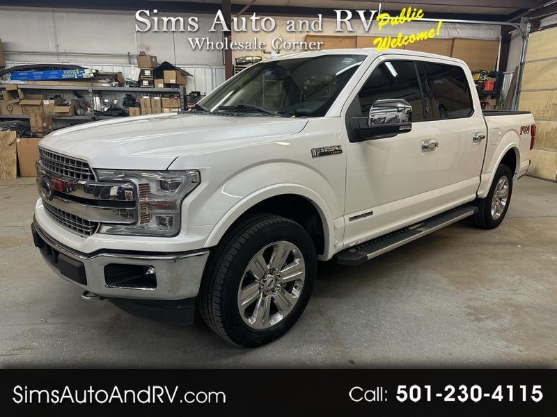 Ford F-150 Lariat SuperCrew Short Box 4WD 2018