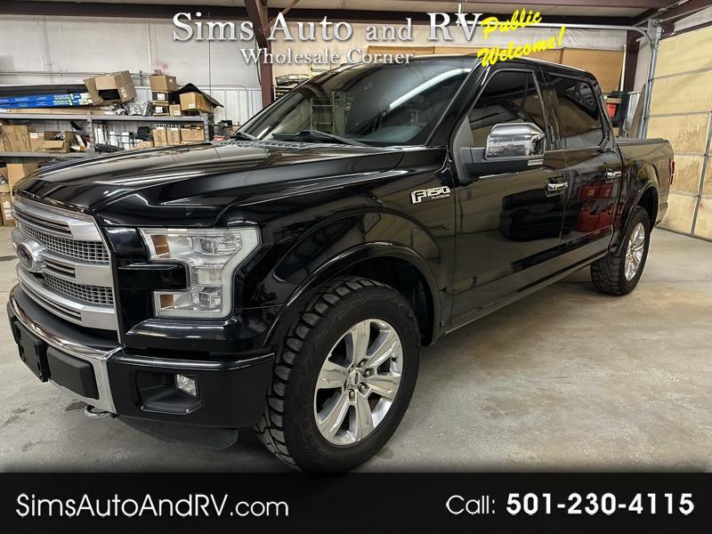 Ford F-150 Platinum 4x4 Short Bed 2016