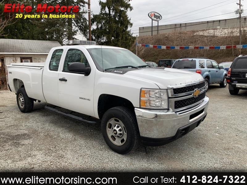 Used 2013 Chevrolet Silverado 2500HD Work Truck Ext. Cab 4WD for Sale