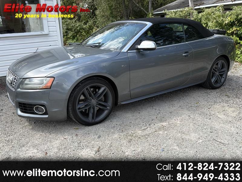 2012 Audi S5 3.0T Cabriolet quattro S tronic
