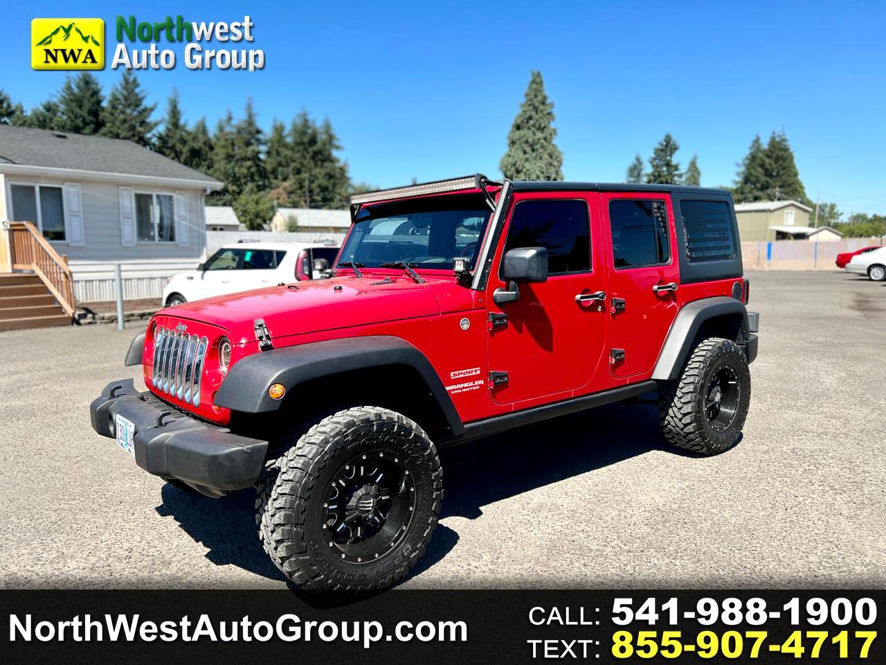 Jeep Wrangler Unlimited 4WD 4dr Sport 2010