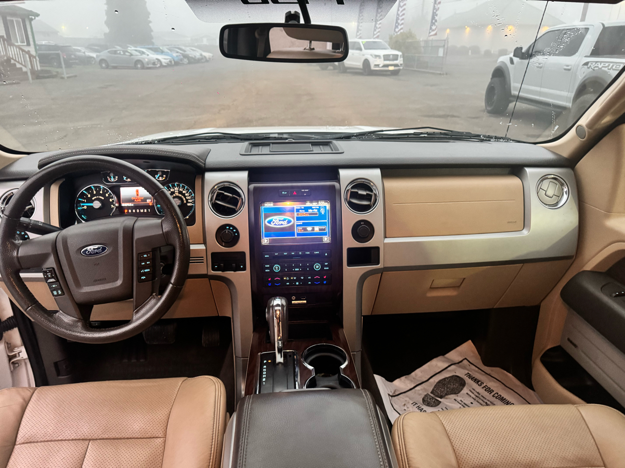 Ford F-150 4WD SuperCrew 145" Lariat 2012