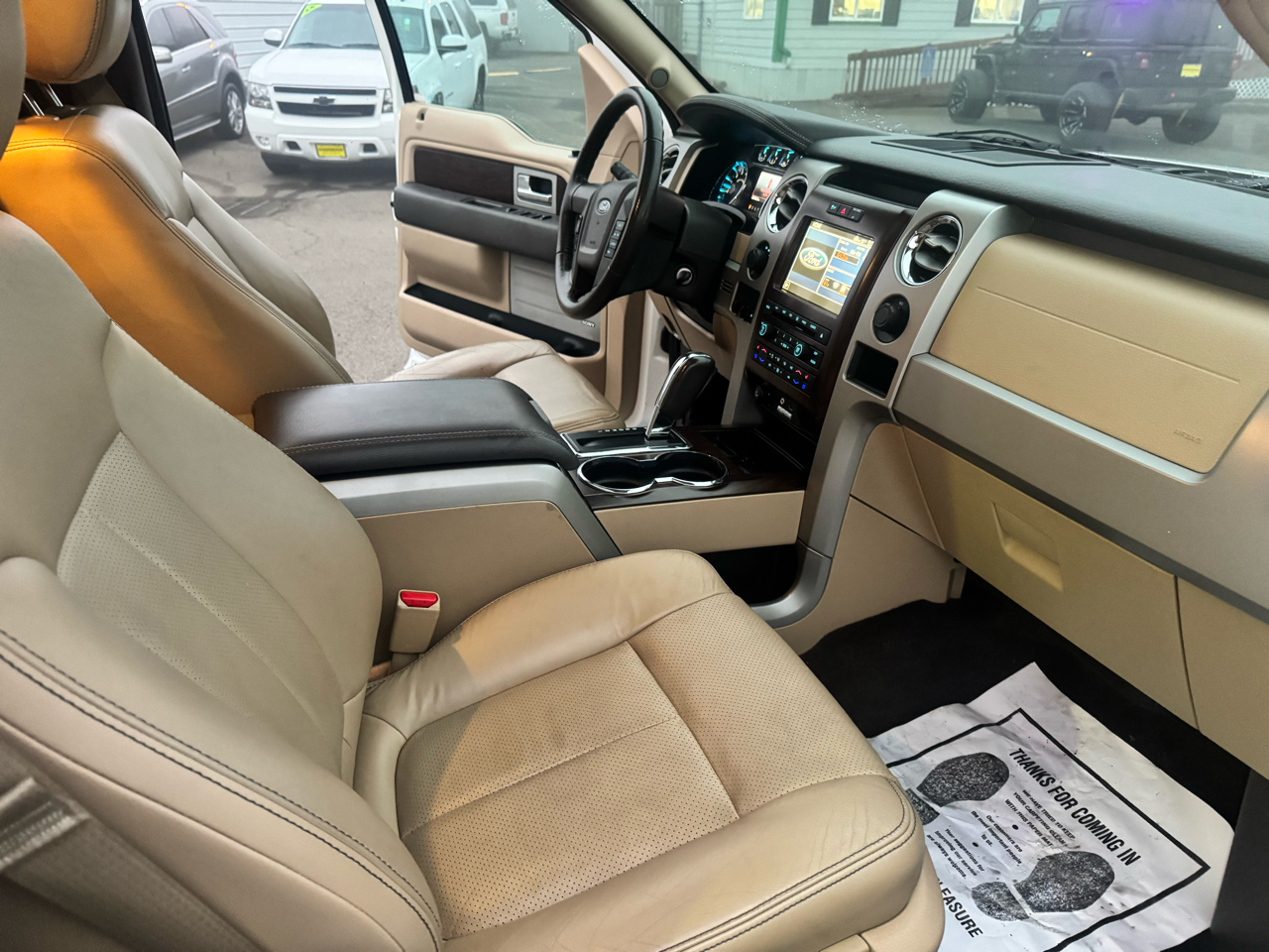 Ford F-150 4WD SuperCrew 145" Lariat 2012